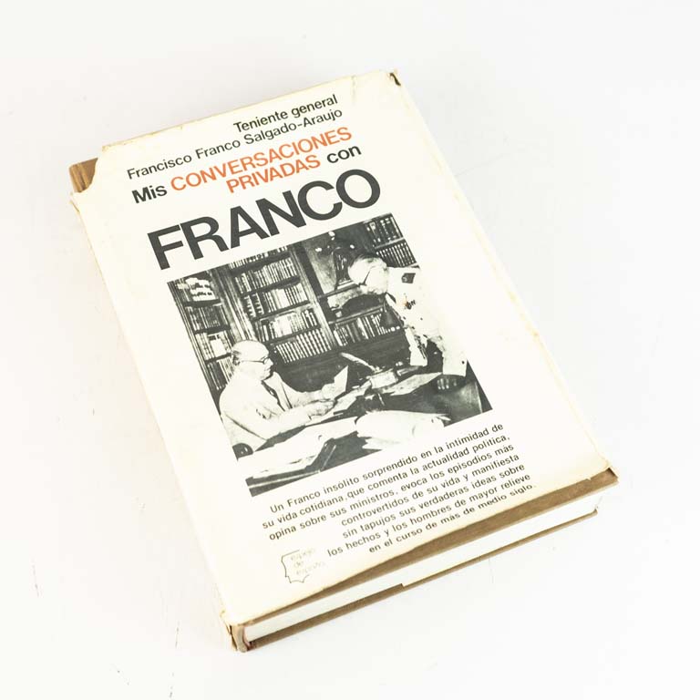 Mis conversaciones privadas con Franco por el Teniente general Francisco Franco Salgado -Araujo, de tapa dura con sobrecubierta.