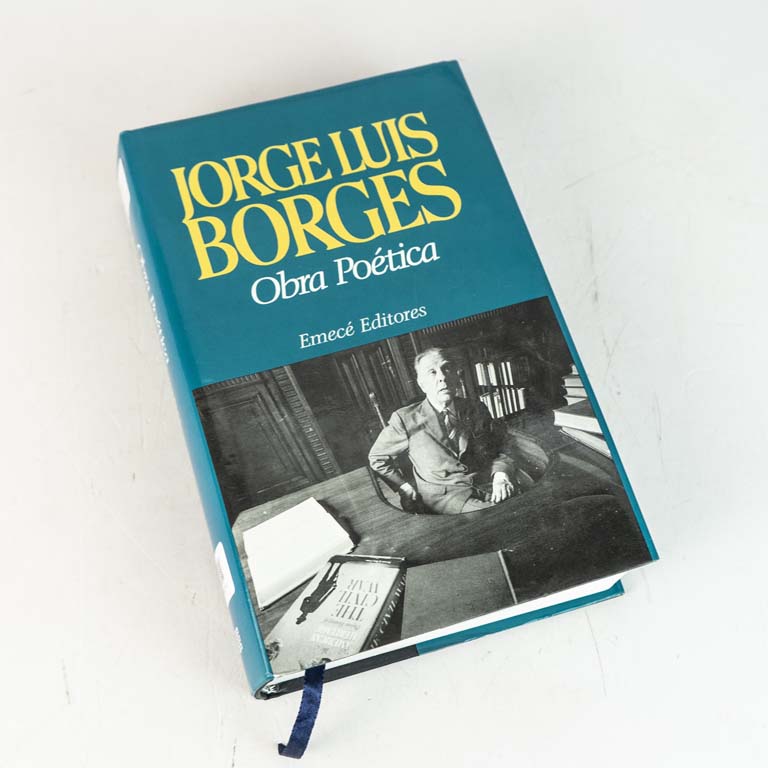 Obra poética de Jorge Luis Borges, de tapa dura con sobrecubierta