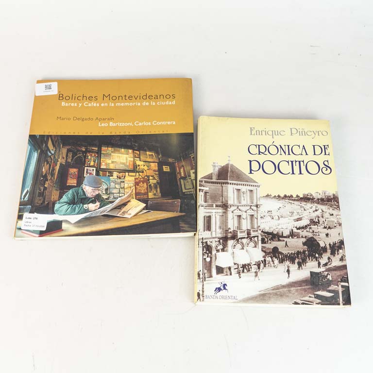 2 Libros: Crónica de Pocitos y Boliches Montevideanos
