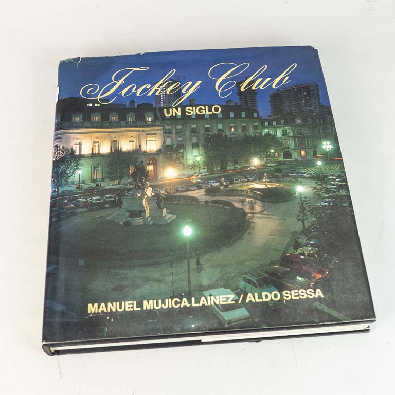 Jockey Club un siglo, de tapa dura con sobrecubierta