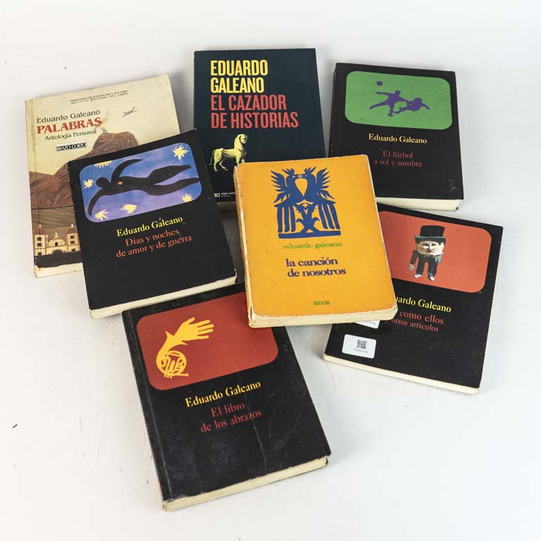 7 libros de Eduardo Galeano