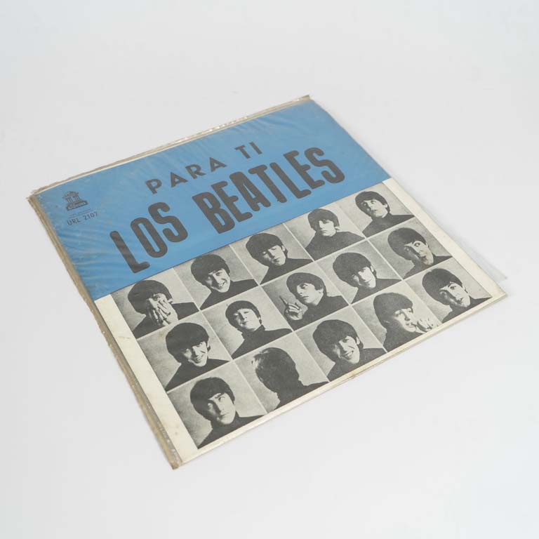 Disco de vinilo LP Beatles Para Ti. Rarísima tapa uruguaya