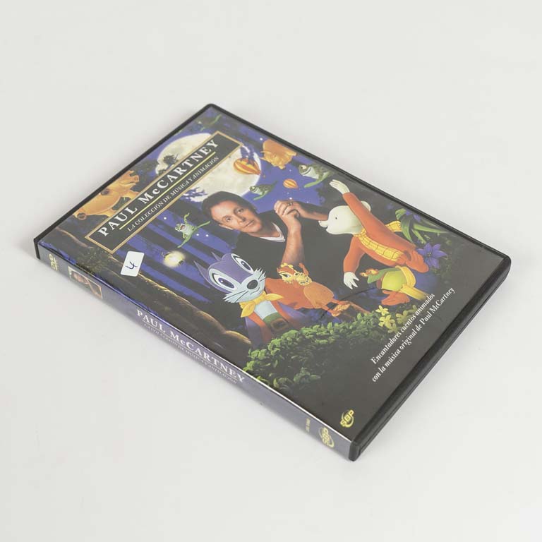 DVD Colección de música y animación Paul Mc Cartney