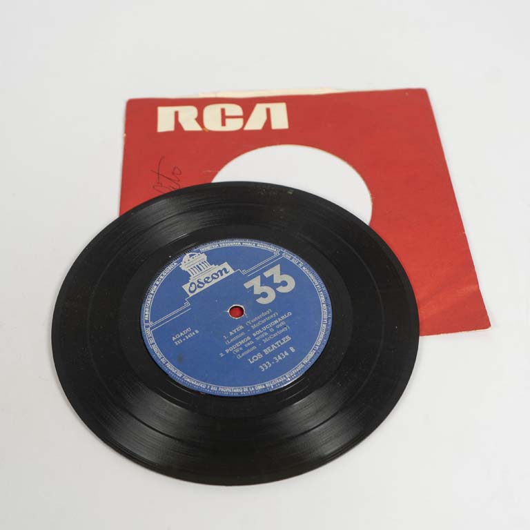Discos de vinilo single- Michelle edición Uruguay- Primera edición, doble