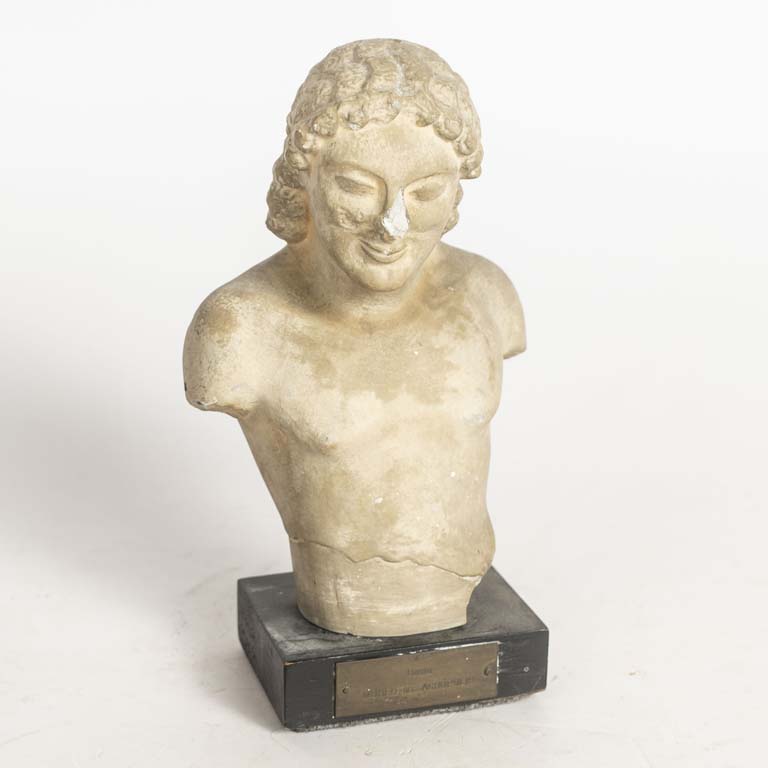 Busto griego museo de la acrópolis - Medidas: 10x26 cm